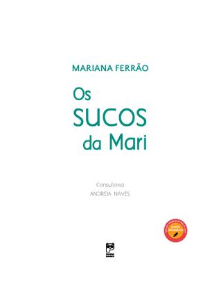 Imagem de Livro - Os sucos da Mari