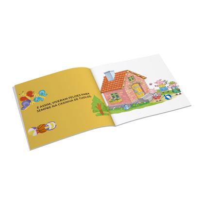 Imagem de Livro - Os três porquinhos - para ler e brincar