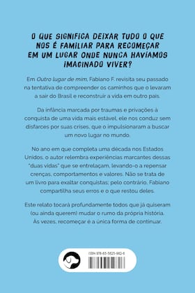 Imagem de Livro - Outro lugar de mim