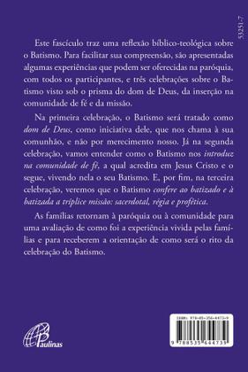 Imagem de Livro - Pais e padrinhos em preparação ao Batismo