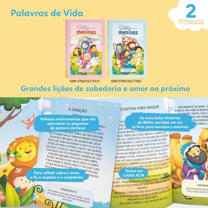 Imagem de Livro - Palavras de Vida: Bíblia para Meninas