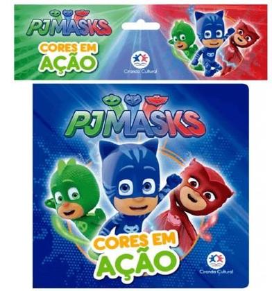 Imagem de Livro para banho -  pj masks cores em ação  84013 - ciranda cultural 