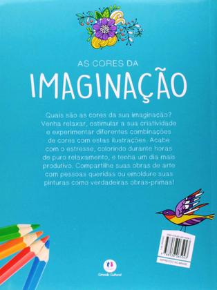 Imagem de Livro Para Colorir As Cores da Imaginação - ABRIL