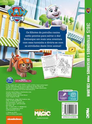 Imagem de Livro - Patrulha Canina - 365 Atividades e Desenhos Para Colorir