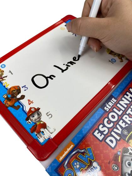 Imagem de Livro - Patrulha Canina Série Escolinha Divertida - Números