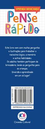 Imagem de Livro - Pense rápido - Português