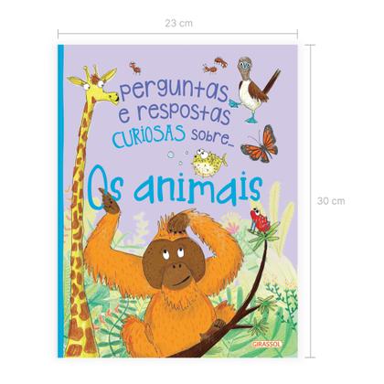 Imagem de Livro - Perguntas e Respostas Curiosas Sobre.... Os Animais