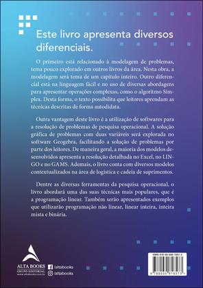 Imagem de Livro - Pesquisa operacional aplicada à logística