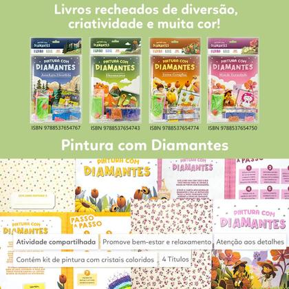 Imagem de Livro - Pintura com Diamantes: Aventura Divertida
