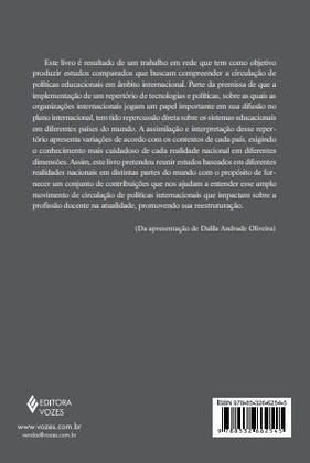 Imagem de Livro - Políticas educacionais e a reestruturação da profissão do Educador