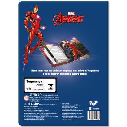 Imagem de Livro - Pop ler e brincar - Vingadores