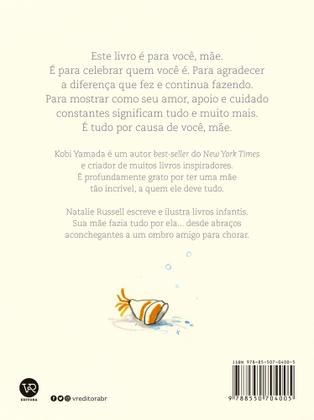 Imagem de Livro - Por causa de você, mãe
