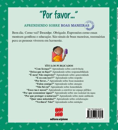Imagem de Livro - "Por favor..." - Aprendendo sobre boas maneiras