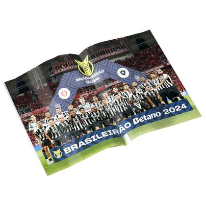 Livro Pôster Ilustrado Campeonato Brasileiro 2024 Botafogo Campeao Em Figurinhas Imagem de Livro Pôster Ilustrado Campeonato Brasileiro 2024 Botafogo Campeao Em Figurinhas