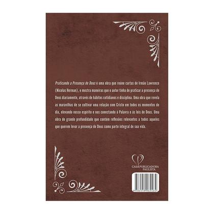 Imagem de Livro - Praticando a presença de Deus