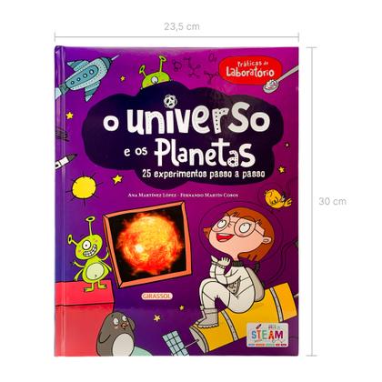 Imagem de Livro - Práticas de Laboratório - O Universo e os Planetas - 25 Experimentos Passo a Passo