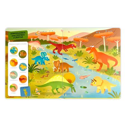 Imagem de Livro - Procure e encontre dos pequeninos: Os dinossauros