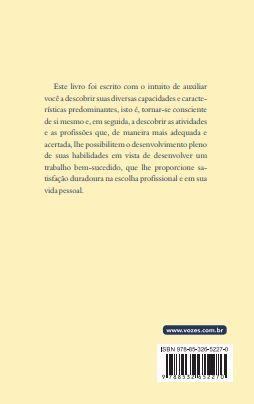 Imagem de Livro - Profissão e vocação