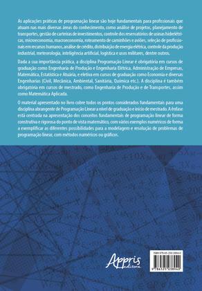 Imagem de Livro - PROGRAMAÇÃO LINEAR