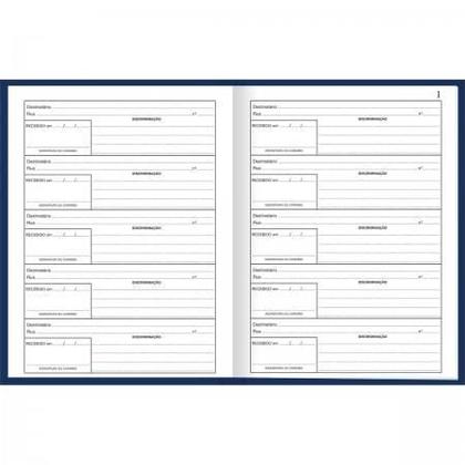 Imagem de Livro Protocolo de Correspondência Pequeno Capa Dura 50 Folhas - Tilibra