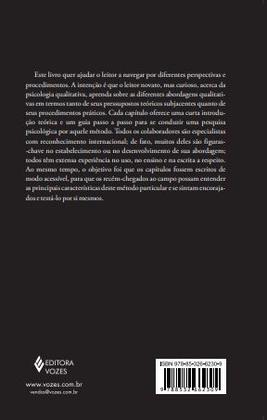 Imagem de Livro - Psicologia qualitativa