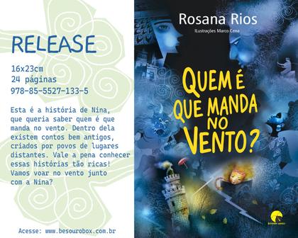Imagem de Livro - Quem é que manda no vento?