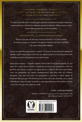 Imagem de Livro Quem Pensa Enriquece O Legado Napoleon Hill