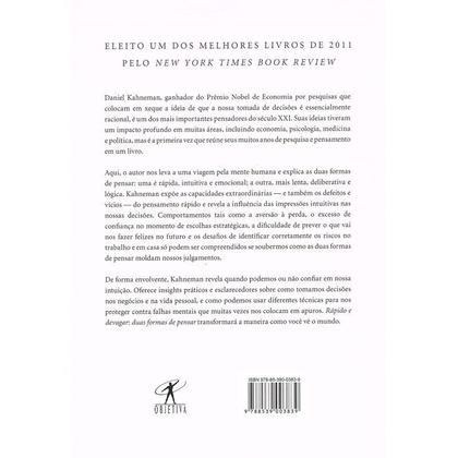 Imagem de Livro - Rápido e devagar