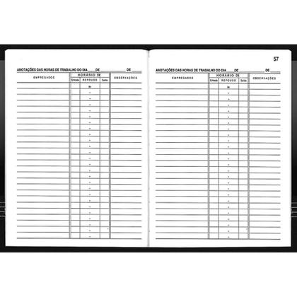 Imagem de Livro Registro de Ponto Pequeno 160 Folhas São Domingos
