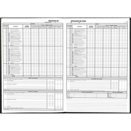 Imagem de Livro Registro Documento Fiscal e Termos de Ocorrência Capa Dura Modelo 6 - 50 Folhas