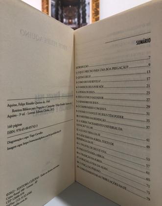 Imagem de Livro Religioso Roteiros Bíblicos Para Pregações e Catequeses - Prof. Felipe Aquino