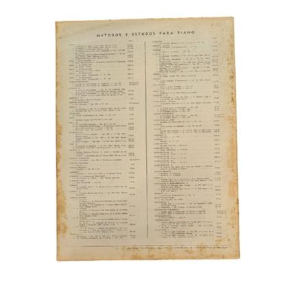 Imagem de Livro richard kleinmichel 12 estudos especiais op. 50 1 livro para piano rev. moura lacerda (estoque antigo) -  IRMÂOS VITALE