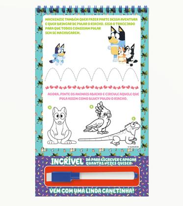 Imagem de Livro - Riscabook Bluey