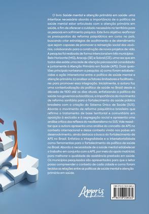 Imagem de Livro - Saúde mental e atenção primária em saúde