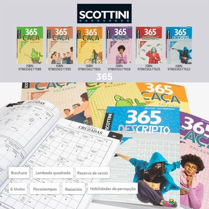Imagem de Livro - SCOTTINI CAÇA 365 N11 288P(FMD)