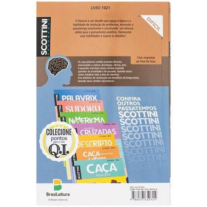 Imagem de Livro - SCOTTINI PALAVRIX N1021 96P(D)