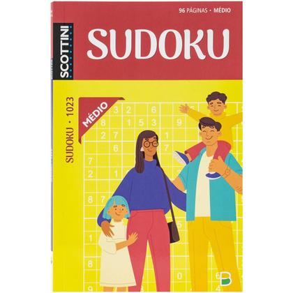 Imagem de Livro - Scottini Sudoko (96p) N.1023 (Médio)