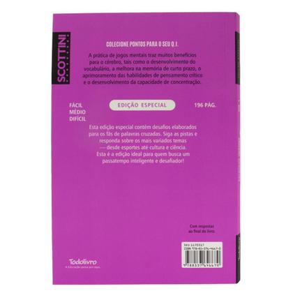 Imagem de Livro - SCOTTINI TOUCH CRUZADAS N7 196P (FMD)