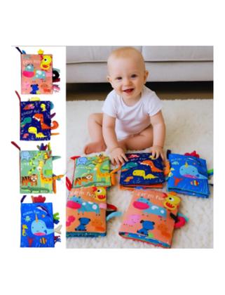Imagem de Livro Sensorial Animais Brinquedo Montessori Bebê