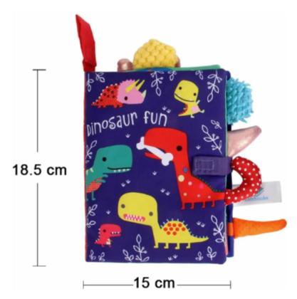 Imagem de Livro Sensorial Animais Brinquedo Montessori Bebê