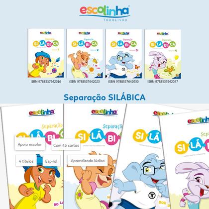 Imagem de Livro - Separação Silábica: VOL.1 (Escolinha Todolivro)
