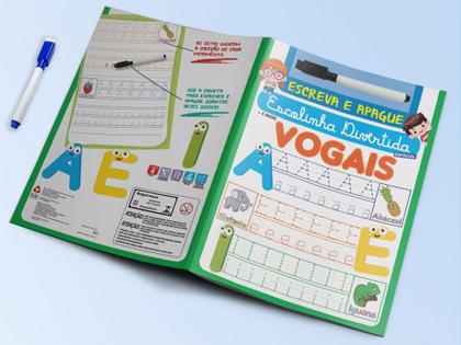 Imagem de Livro - Série Escolinha Divertida Especial - Vogais