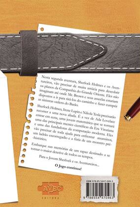 Imagem de Livro - Sherlock e os aventureiros: o problema dos cálculos maquinares