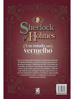 Imagem de Livro Sherlock Holmes Um Estudo em Vermelho Arthur Conan Doyle