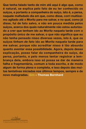 Imagem de Livro Sim Thomas Bernhard