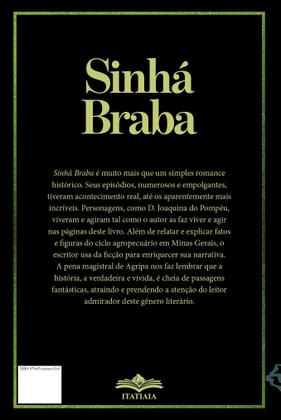 Imagem de Livro - Sinhá Braba