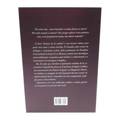 Imagem de Livro Síntese da Fé Católica - A Doutrina da Igreja em 36 Aulas - Cultor de Livros