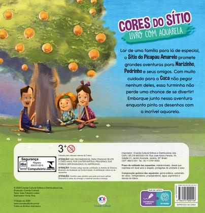 Imagem de Livro - Sítio do Picapau Amarelo - Cores do sítio