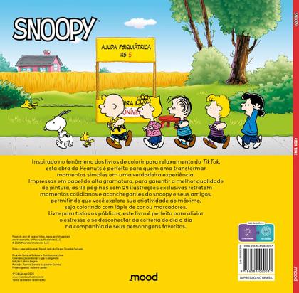 Imagem de Livro - Snoopy - Cozy time colorir
