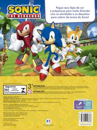 Imagem de Livro - Sonic - Atividades e aventuras